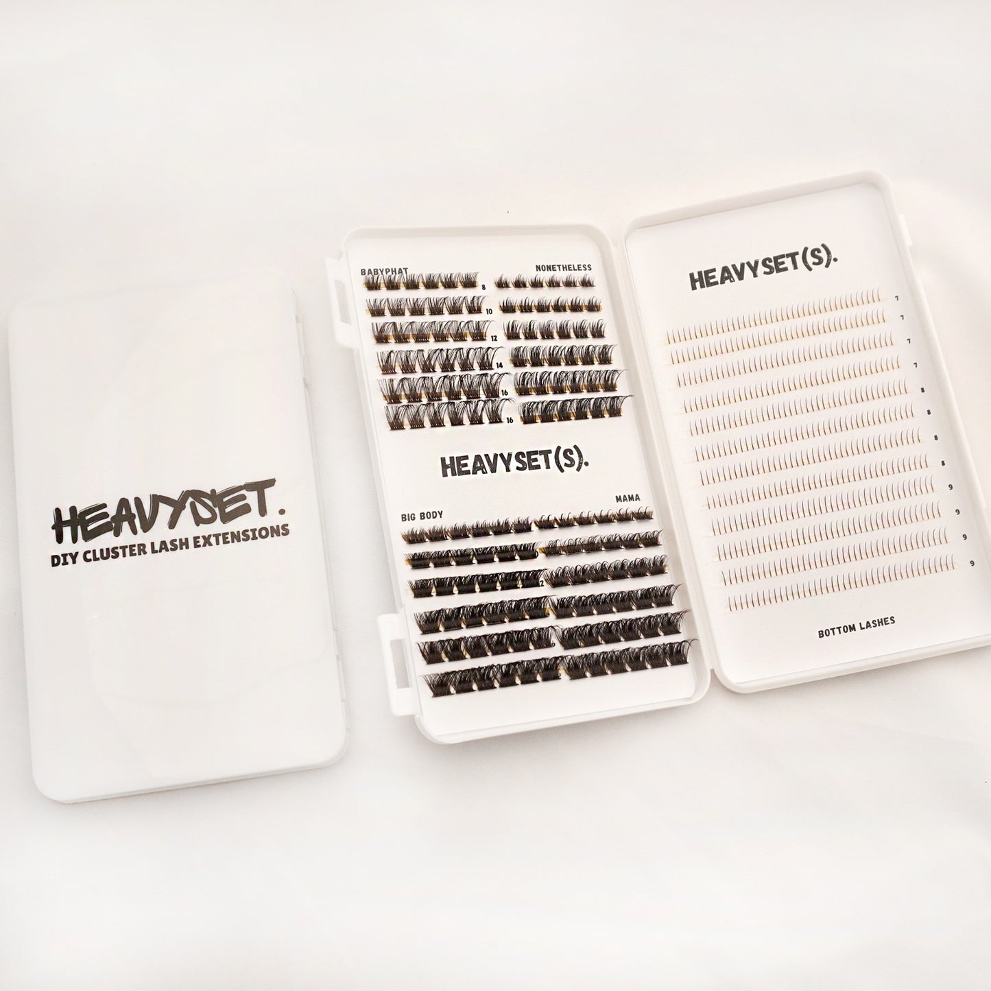 THE LASH COLLECTION IN BROWN by HEAVYSET.