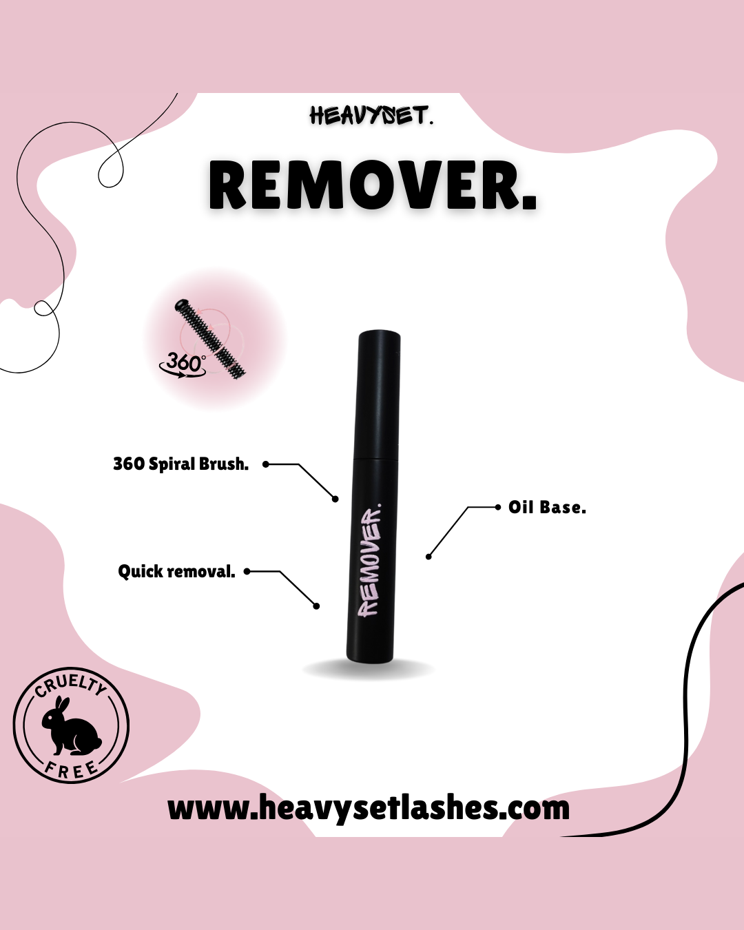 CLUSTER LASH EXTENSION ACCESSORIES KIT by HEAVYSET.